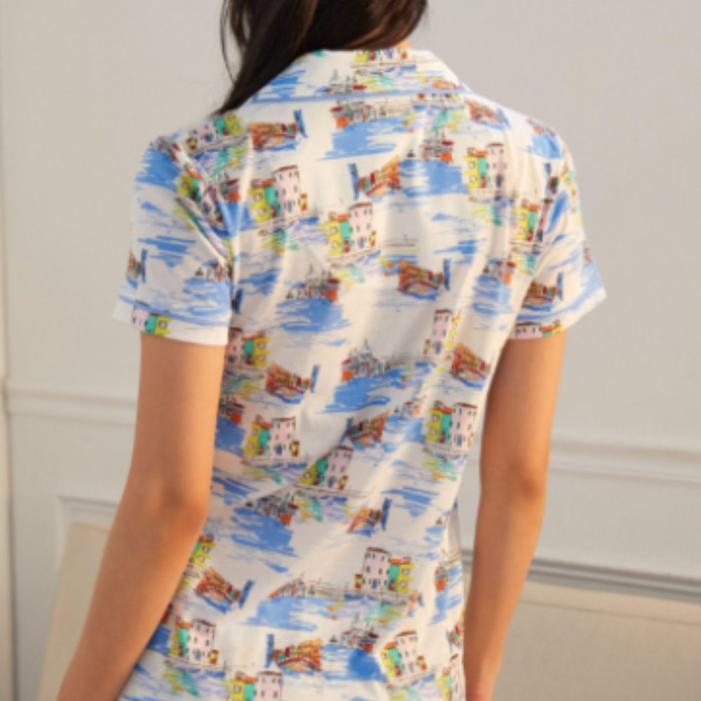 Whimsical Pajama Set JGH PRINT M TTS - Picture 3 of 11